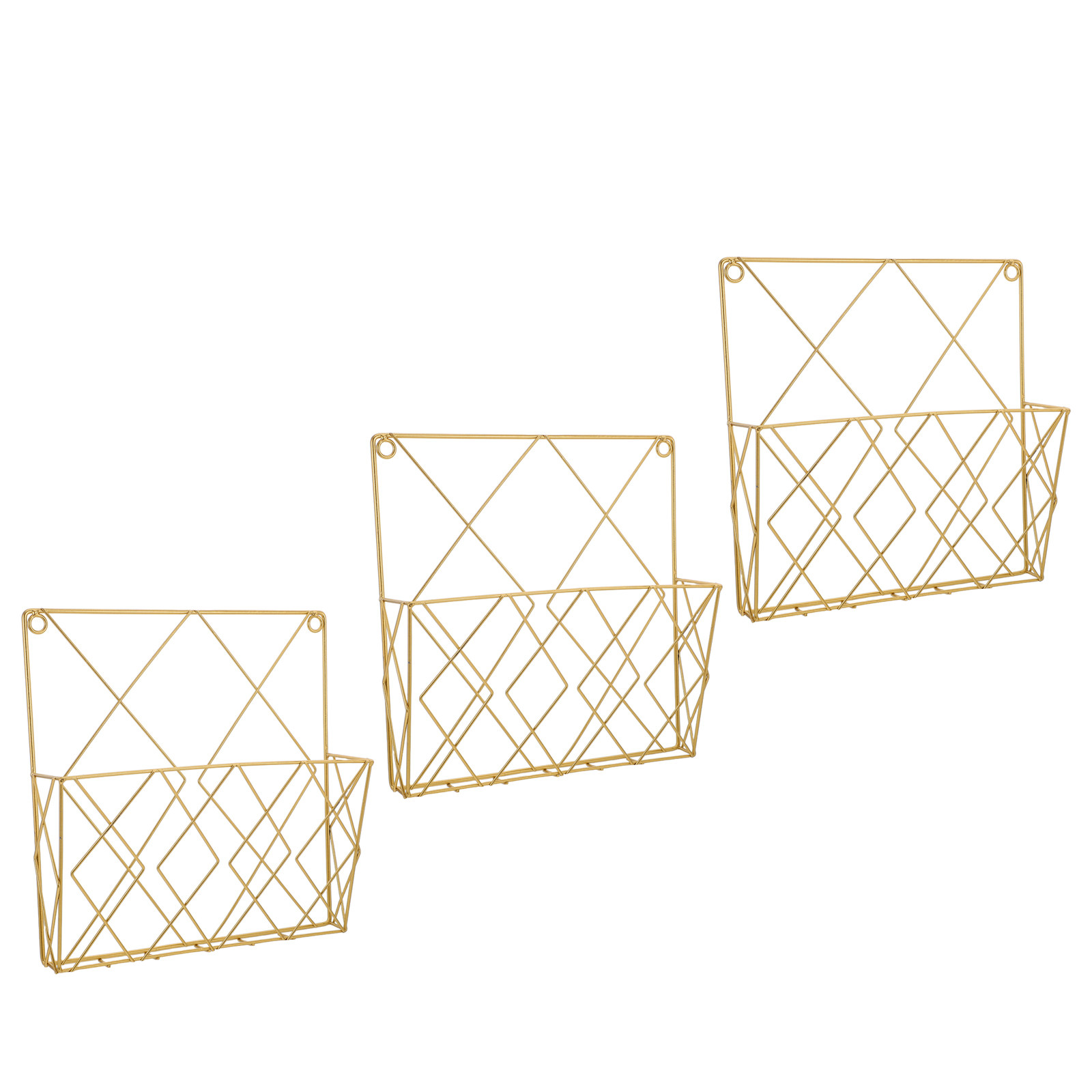 Magazine Holder Rack - 3 sztuki – organizer do segregowania