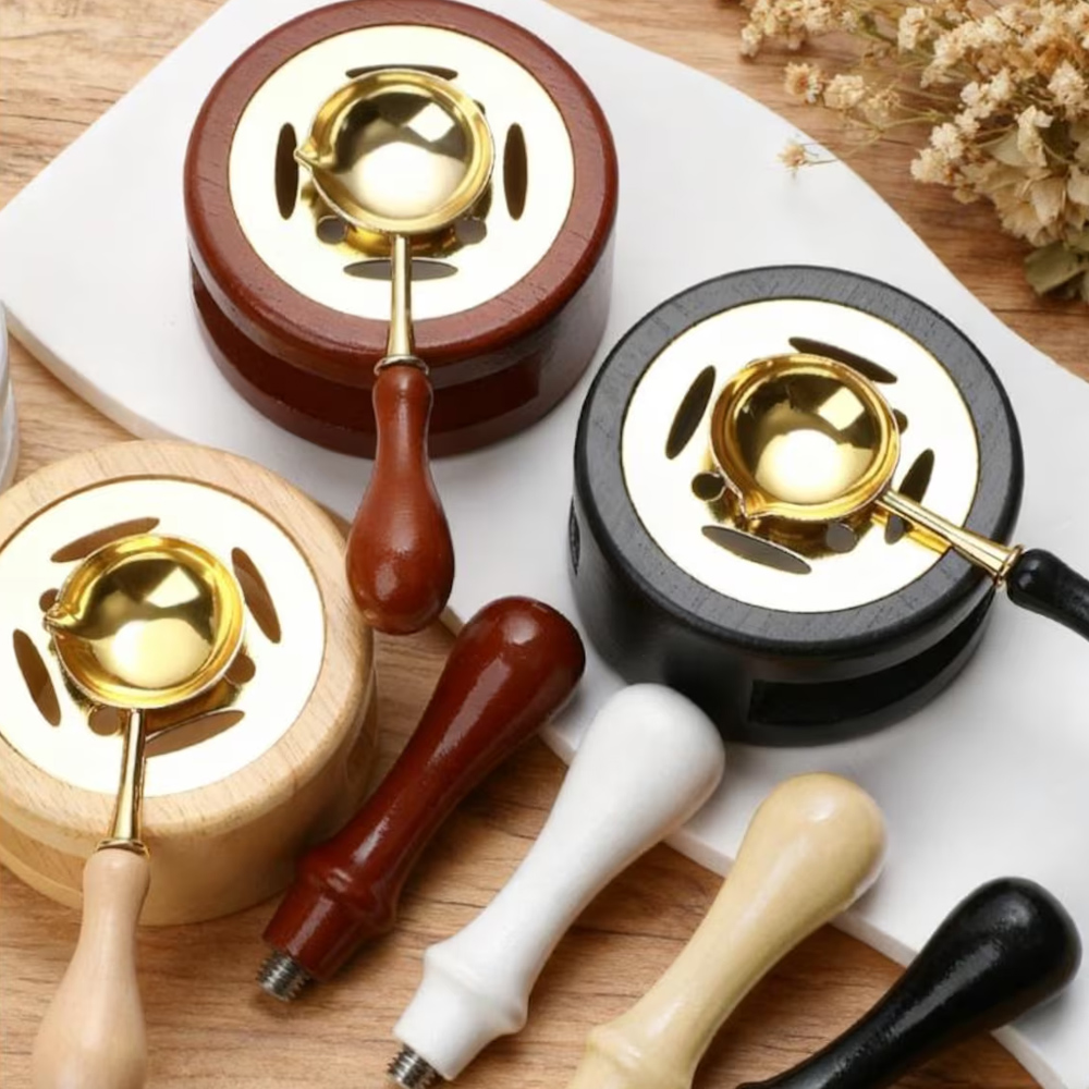 Wax Seal Stamp Set - Zestaw stempli do laku 2/3 szt.