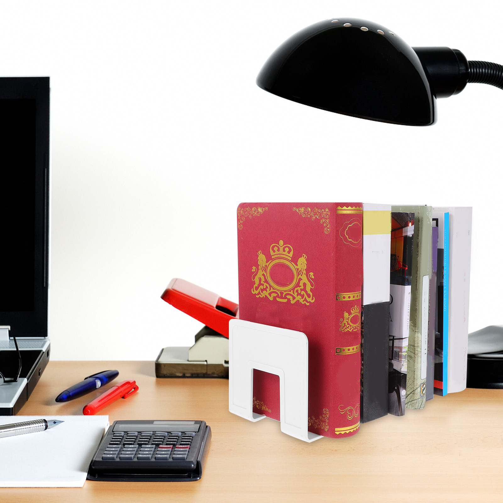 Magazine Holder Rack - Przezroczysty, akrylowy organizer na biurko do