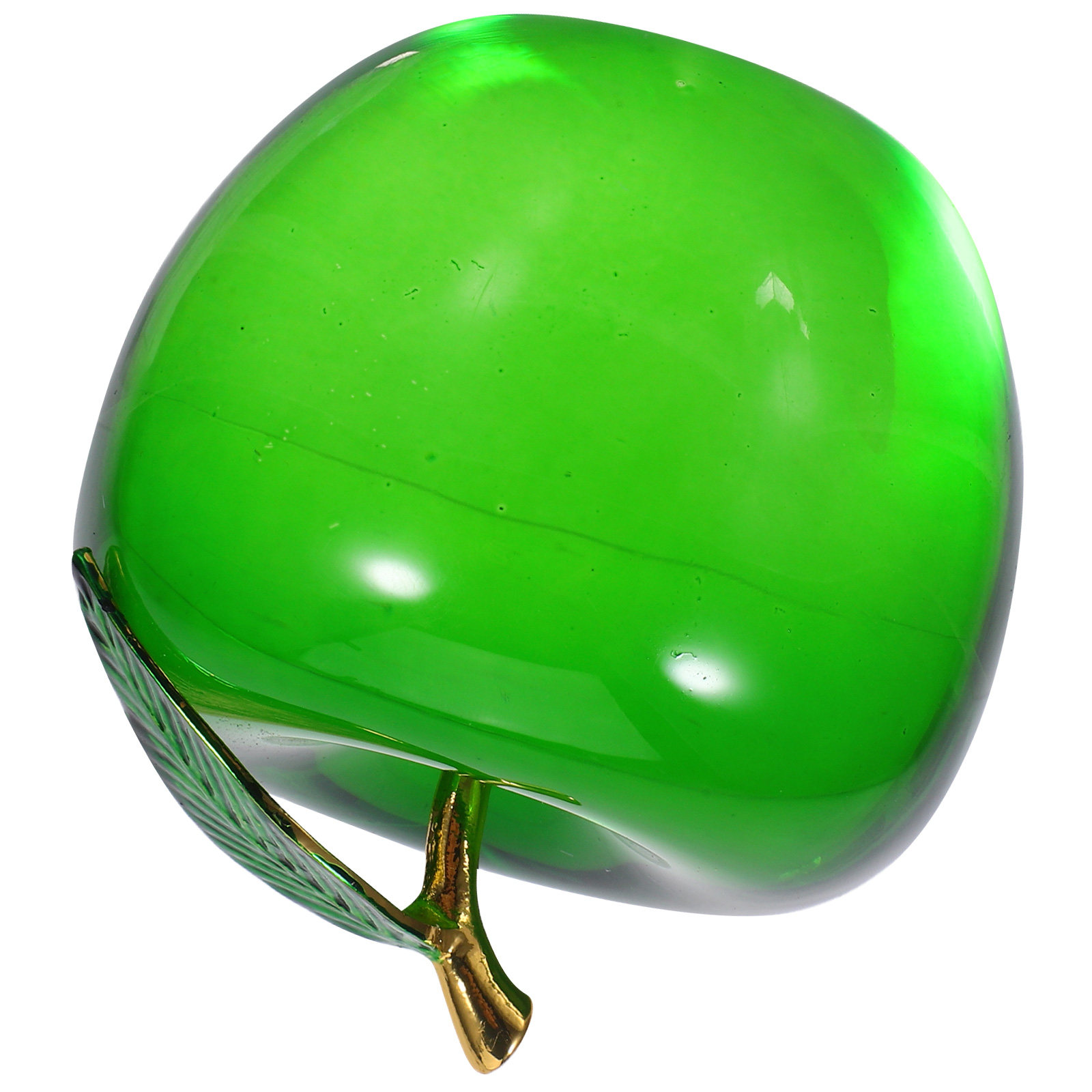 Paper Weight Crystal - Mała, realistyczna rzeźba owocu w kształcie