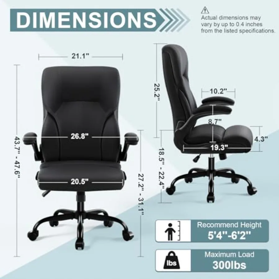 Ergonomiczne krzesło biurowe z – Leather Desk Pad recenzja i cena