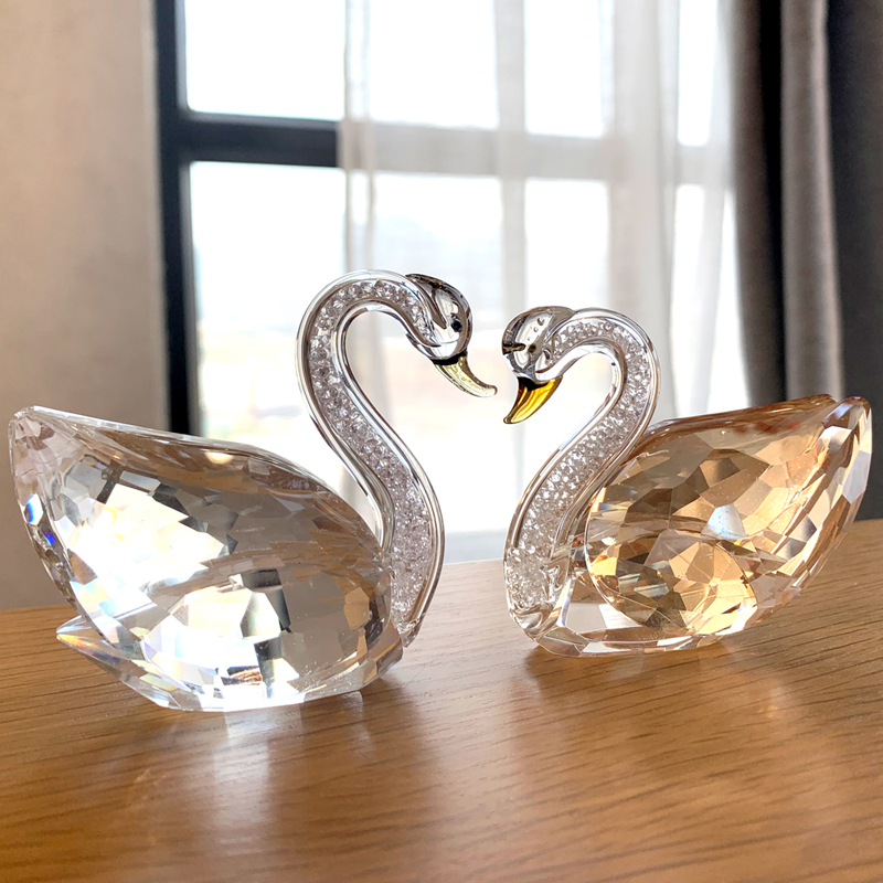 3 kolory większy łabędź z krys – Paper Weight Crystal recenzja i cena