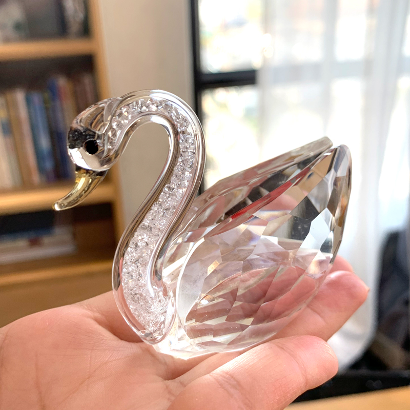 3 kolory większy łabędź z krys – Paper Weight Crystal recenzja i cena