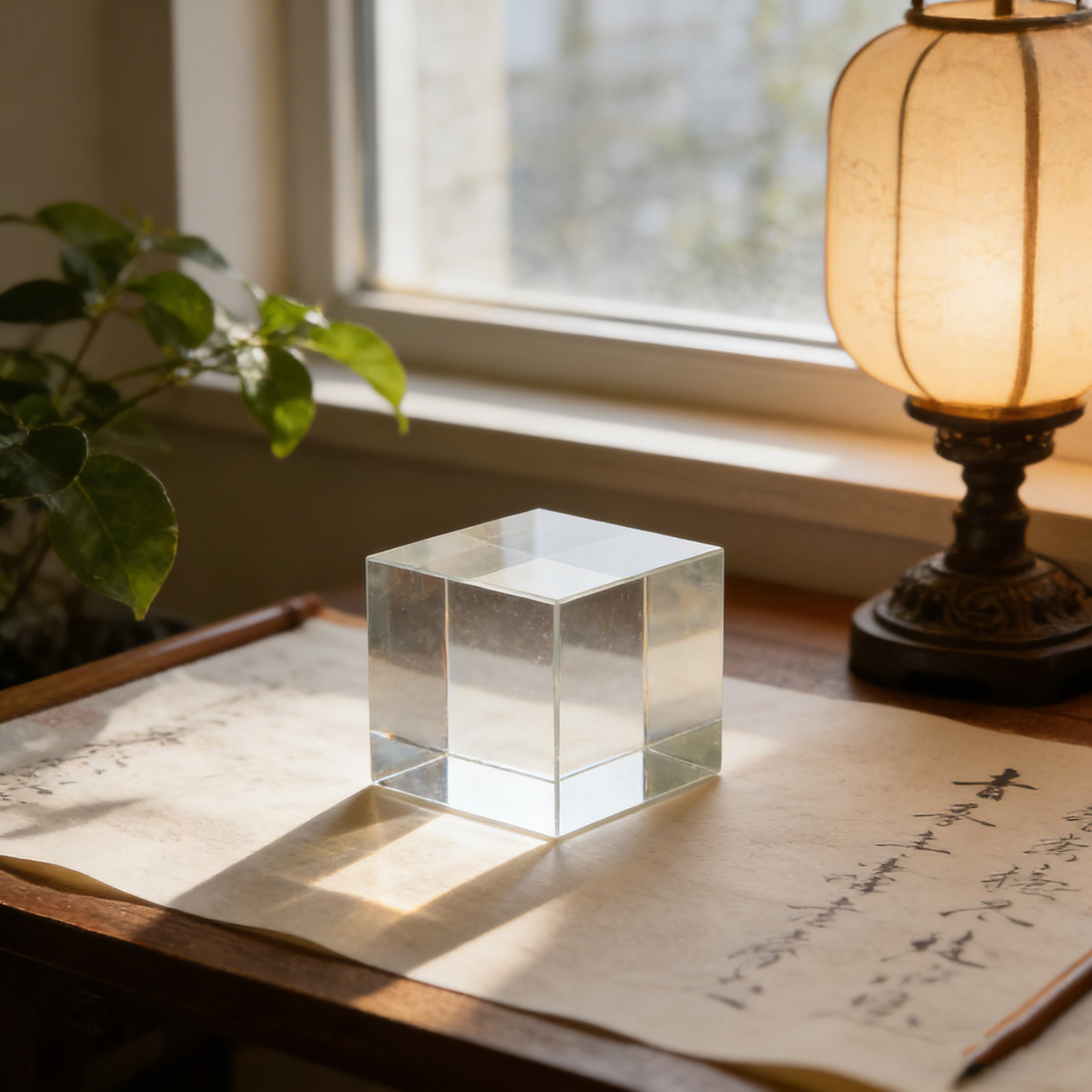 Gładki, kwadratowy, kryształow – Paper Weight Crystal recenzja i cena