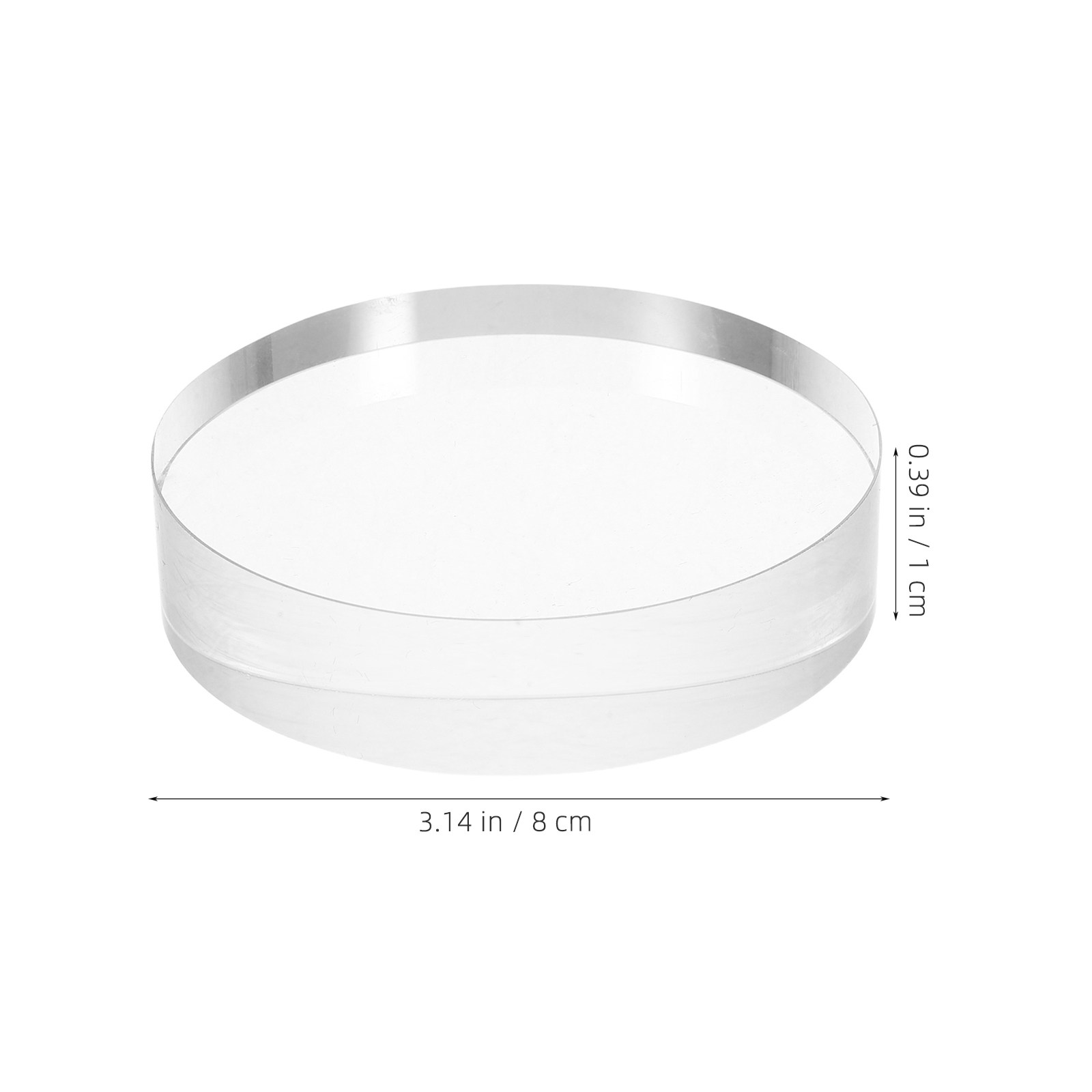 Przezroczysta, okrągła, kryszt – Paper Weight Crystal recenzja i cena