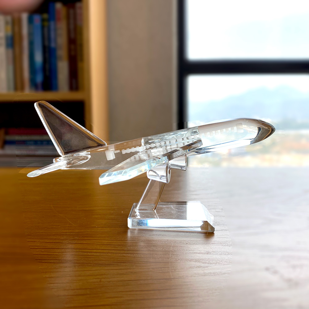 Jasny kryształ śliczne samolot – Paper Weight Crystal recenzja i cena