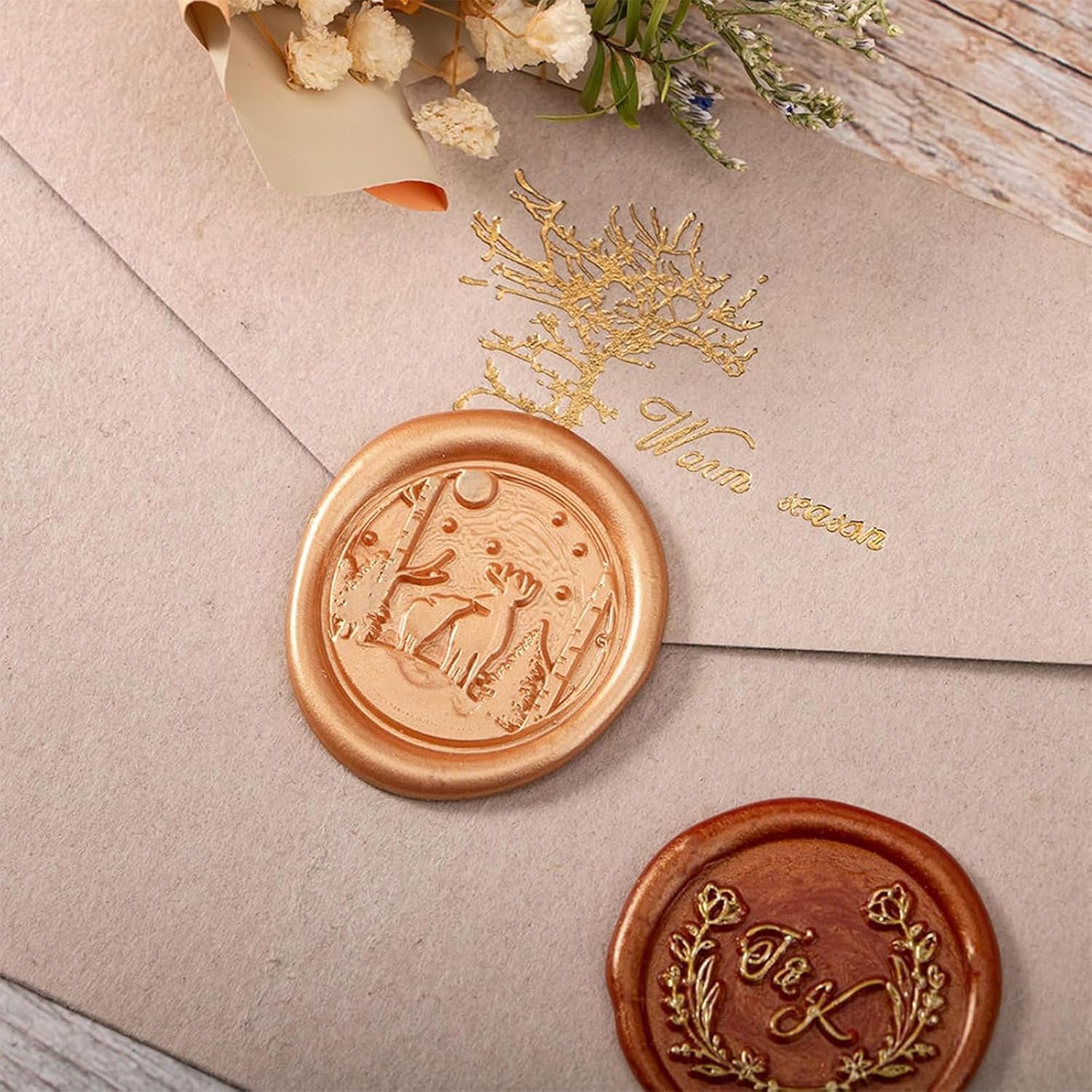 Zestaw do tworzenia personaliz – Wax Seal Stamp Set recenzja i cena