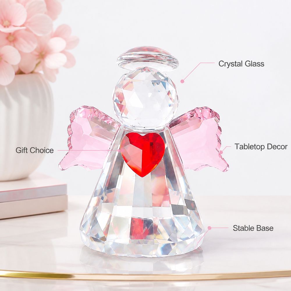 Nowa figurka anioła z fasetowa – Paper Weight Crystal recenzja i cena