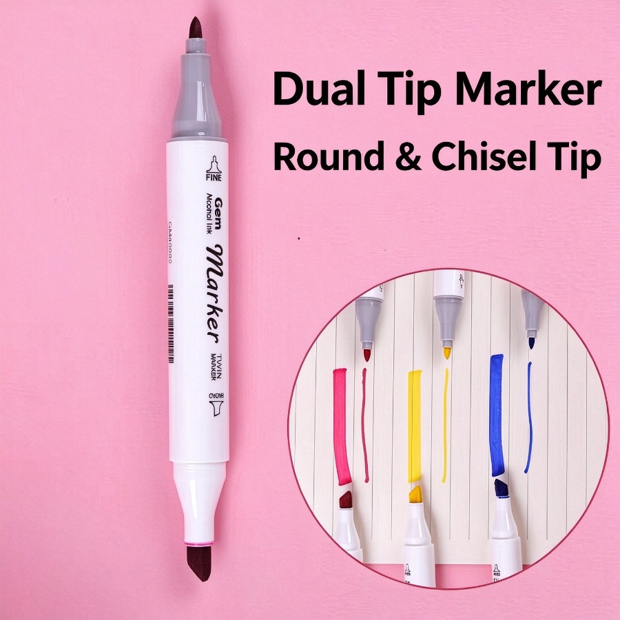 Markery dwustronne Gezhimei, p – Copic Marker Sketch recenzja i cena